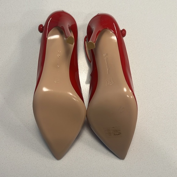 NWT Gianvito Rossi Vivian Patent-leather Pumps - Red - Picture 8 of 13
